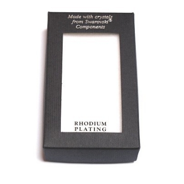 Náhrdelník SOVA s čirými Swarovski Crystals 