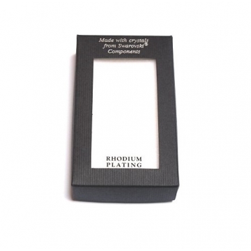 Náhrdelník LABUŤ Swarovski se srdíčkem - Červená