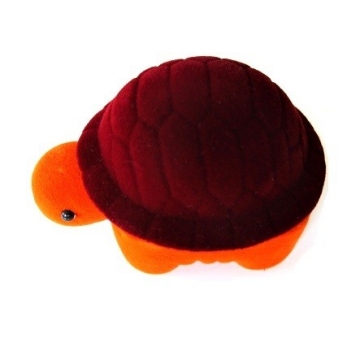 Dětské zlaté náušnice kytička se zirkonem 0,85g  - přední zapínání