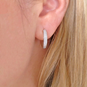 Luxusní zlaté náušnice...