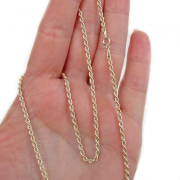 Zlatý dámský náhrdelník...